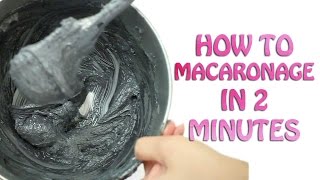 How to Properly Macaronage in 2 Minutes to Prevent Hollow Shells [upl. by Akimyt]