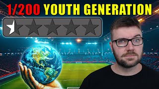 1200 Youth Rating for EVERY Nation  FM24 Experiment [upl. by Fidela]