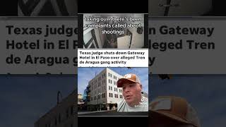 Venezuelan Gangs Have Taken Over the Gateway Hotel in El Paso Texas [upl. by Sucrad]