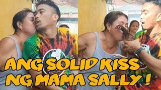 SOLID KISS NG MAMA SALLY KAY NINONG JAPERSNIPER AT SA MANOK NI KATUTA 🤣🤣🤣 [upl. by Pillihp]