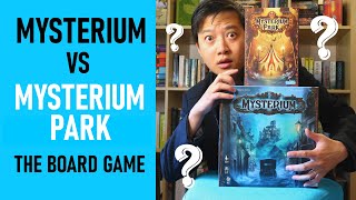 Mysterium Vs Mysterium Park Board Game Review  Top Cluedo Alternative [upl. by Dnalro663]