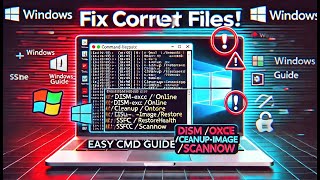 How to Fix Corrupt Files in Windows 11  SFC and DISM Repair Tutorial [upl. by Yetta]