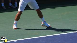 Closeup of Rafael Nadals footwork in slow motion HD  Indian Wells Pt 32 [upl. by Lyon]