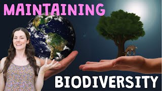 MAINTAINING BIODIVERSITY GCSE Biology 91  Combined Revision amp Qs [upl. by Arocahs]