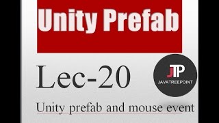 Lec20 Unity3d game development tutorial in hindi unity prefab by JTP [upl. by Benilda]