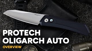 Protech Oligarch  Sinkevich Designed Automatic Knife Overview [upl. by Nuriel149]