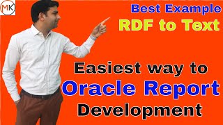 How to create oracle text reports with Examples  Oracle Shooter [upl. by Eeram]