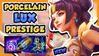 Porcelain Lux Prestige impressions in a GRANDMASTER ranked game  Erick Dota Full Game [upl. by Fletcher]