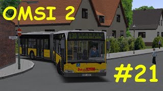 Lets Play OMSI 2 Teil 21  Linie 130 URuhleben  Nervenklinik MB Citaro O530G [upl. by Magdalen]