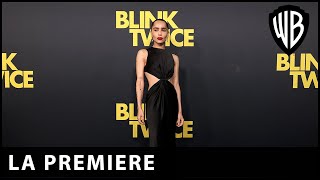 Blink Twice  LA Premiere  Warner Bros UK amp Ireland [upl. by Hueston]