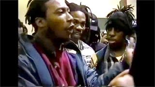 ODB vs Busta Rhymes quotFreestyle Battlequot Rare Classic Footage [upl. by Lesya]