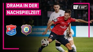 SpVgg Unterhaching  FC Erzgebirge Aue Highlights mit LiveKommentar  3 Liga  MAGENTA SPORT [upl. by Hgieloj]