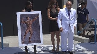 Chris Dickerson HOF Induction at Muscle Beach  July 4 2014 [upl. by Nivla9]