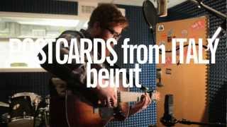 Postcards From Italy  Beirut  acoustic cover [upl. by Adnamma999]