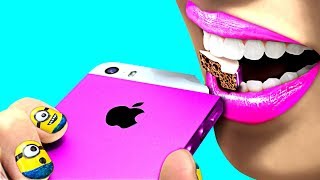 WOW Back To School DIY Edible Gadget Pranks So Funny [upl. by Anair]