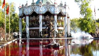 2011 Six Flags Great America Malfunctioning Pumpkinhead Entrance [upl. by Ttenaj761]