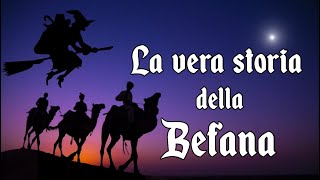 🧹🧦 La VERA STORIA della BEFANA con sequenze da scaricare 📖 EPIFANIA 6 Gennaio [upl. by Karlis]