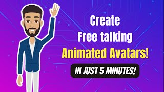 How to create talking Animated Avatars for free in just 5 mins [upl. by Gonyea154]