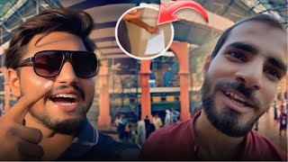 Railway station pr dost mil Gae  Tickets booked  Habib Saleem  vlogs [upl. by Rocker950]