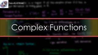 Introduction to Complex Functions [upl. by Bromley]