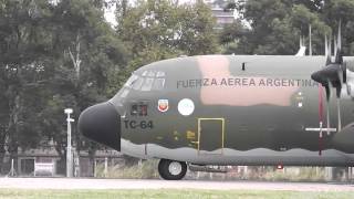 HÉRCULES C130 en Aeroparque  Full HD [upl. by Jolynn]