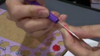 Paper Quilling Demo by Alli Bartkowski with Joyce Chow [upl. by Nyraa]