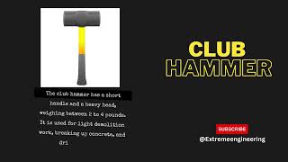 Different types of Hammer  Types of Hammer  Extreme Engineering [upl. by Lucilla]