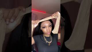 ✨Easy install TutorialKinky Straight 13X4 Lace Frontal Wigs Human Hair from Cynosure Hair [upl. by Tarr]