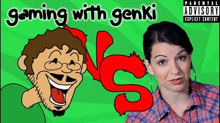 Genki Vs Anita Sarkeesian quotDamsels in Distressquot  Gaming with Genki [upl. by Tsiuqram]