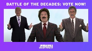 Battle of the Decades VOTE NOW  JEOPARDY [upl. by Nylyram]