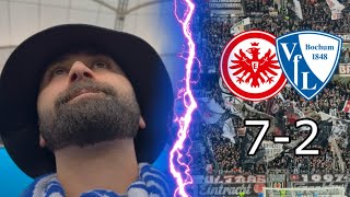 FRANKFURT DEKLASSIERT BOCHUM  STADIONVLOG [upl. by Harihs355]