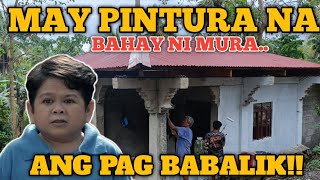 MAY PINTURA NA ANG BAHAY NI MURA ANG PAG BABALIK NG TEAM PAHUWAY [upl. by Anirtap151]