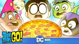 Teen Titans Go em Português 🇧🇷  PIZZA PIZZA PIZZA 🍕  DCKidsBrasil [upl. by Yznel]