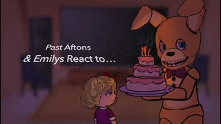 Past Aftons amp Emilys React to their Future FNAF x Gacha Club Part 12 [upl. by Chelsy446]