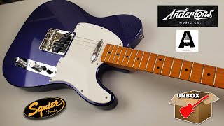 I live in Canada and I bought Purple Telecaster from Andertons UK [upl. by Pinzler]