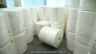 Spunlace Nonwoven Fabric [upl. by Bronnie108]