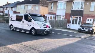 Vauxhall Vivaro van passing the Bournemouth area 12112024 [upl. by Dorette]