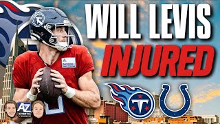 Will Levis injury looks worse than we thought  Treylon Burks is BACK again for Titans [upl. by Narcis92]