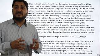 Harnessing Event Tags in Campaign Manager 360 for Advanced Tracking  Programmatic Advertising [upl. by Aicileb517]