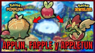 Cómo CONSEGUIR a APPLIN y EVOLUCIONARLO a FAPPLE y APPLETUN en Pokemon Escarlata y Purpura [upl. by Yaj]