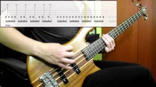 System Of A Down  Spiders Bass Only Play Along Tabs In Video [upl. by Mathur]