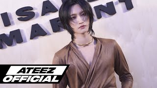 ATEEZ에이티즈  SEONGHWA in ISABEL MARANT SpringSummer 2025 [upl. by Imuyam]