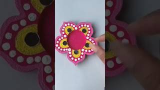 easy tea light holder tea light holders diy shortfeed diy ytshorts shorts subscribe diwali [upl. by Seavey]