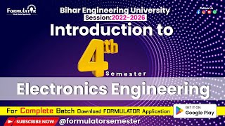 4th Semester ECE Electronics amp Communication Engineering II Bihar Engineering University [upl. by Inwat630]