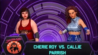 RWL SNRL WOMENS CHAMPIONSHIP TOURNAMENT MATCH THREE CHERIE ROY VS CALLIE PARRISH [upl. by Yaffit800]