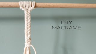 DIY MACRAME  Tuto noeud [upl. by Colville]