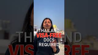 Thailand VISA FREE for INDIAN 2024  Documents Required  Thailand Travel Guide  Khushboo Vasudeva [upl. by Lynne]