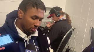 PSU RB Nicholas Singleton Speaks After Big Game at Michigan State 112323  NSN [upl. by Leseil]