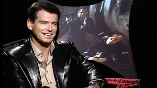 Rewind Pierce Brosnan on Bond audition down side of fame filming gun barrel opening etc 1999 [upl. by Nirak]