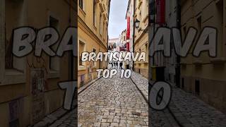 Top 10 THINGS TO DO in Bratislava 2024  Slovakia Travel Guide đź‡¸đź‡° [upl. by Atilamrac]